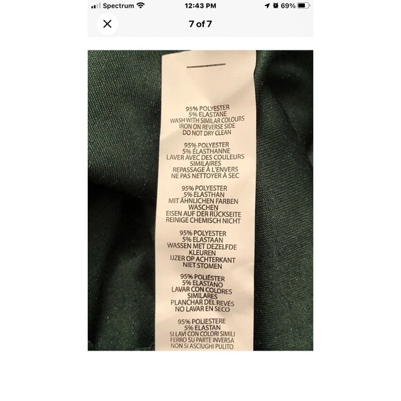 BOOHOO SIZE 10 NWT EMERALD GREEN VELVET OFF THE SHOULDER BODYCON DRESS - Picture 8 of 8